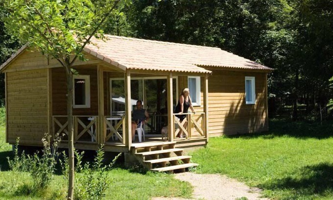 Montels Casa | Camping L'Arize **** - Casa móvil Louisiana 3 habitaciones 5 Personas