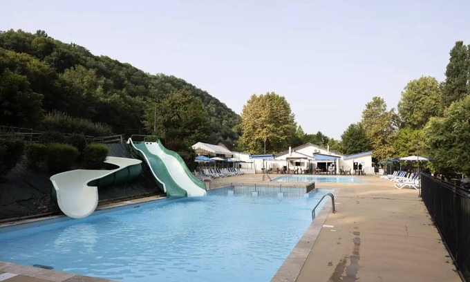 Badefols-sur-Dordogne Chalet De Esquí | Campsite maeva Getaways Les Bö-Bains **** - Chalet Rêve Confort 3 Rooms 4/6 People Air-conditioned