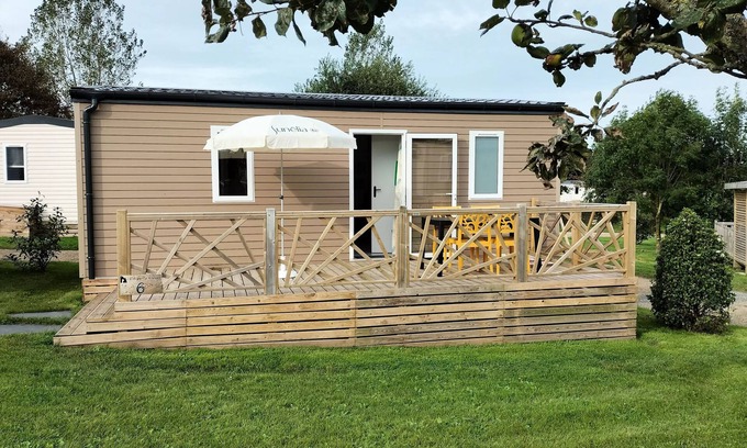 Les Loges Casa | Campsite L'Aiguille Creuse**** - Sunelia Mercure Confort 3-room mobile home for 4 people