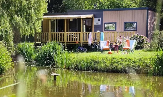 Cahagnolles Casa | Campsite L'Escapade - Taos Mobile Home 4 Rooms 2 Bathrooms 6 People Air Conditioned