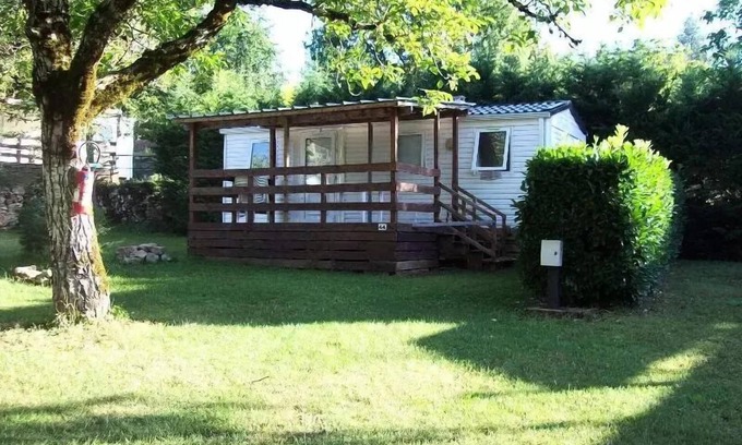 Loubressac Casa | Camping La Garrigue *** - Casa móvil 3 Habitaciones 4 Personas