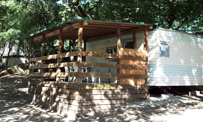Loubressac Cabina | Camping La Garrigue *** - casa Mobile Standard 3 dormitorios 4 personas sin salud