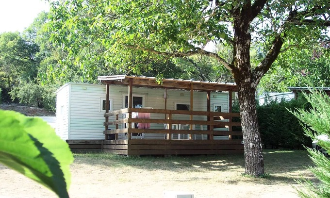 Loubressac Casa | Campsite LA GARRIGUE *** - M-Home 2 bedrooms (+ old) 5 to 6 people - 5 people. included in the price
