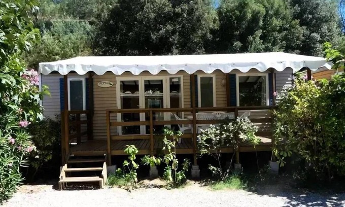 Auribeau-sur-Siagne Casa | Camping Le Parc des Monges *** - Mobil Home Laurier 4 habitaciones 6 personas