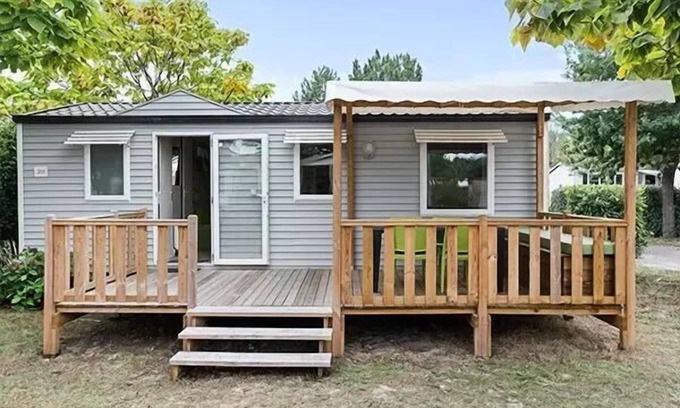 Les Mazures Casa | Campsite Le Lac des Vieilles Forges **** - Classic XL 4-room mobile home for 6 people