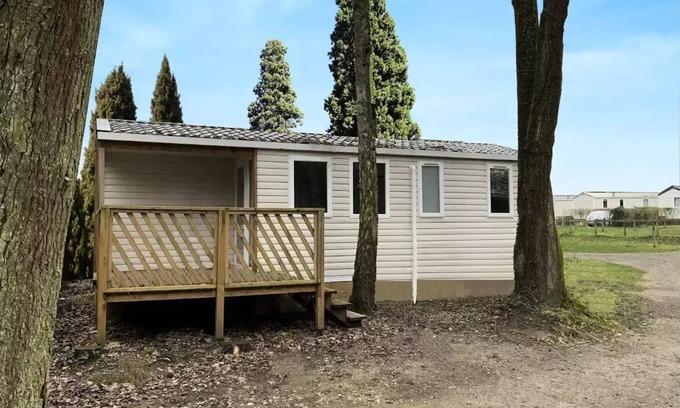 Saint-Leu-dEsserent Casa | Campsite Le Pré des Moines *** - Mobile home ESTRAGON ++ 3 bedrooms 2 to 8 people - 2 pers. included in the tariff