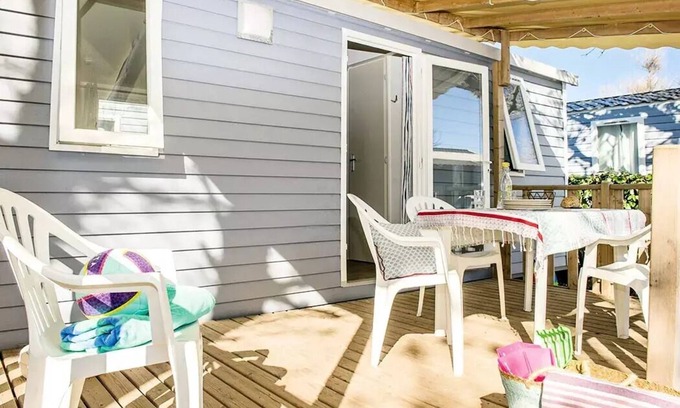 Saint-Cheron Casa | Campsite Parc des Roches *** - Classic 3-room mobile home for 4 people