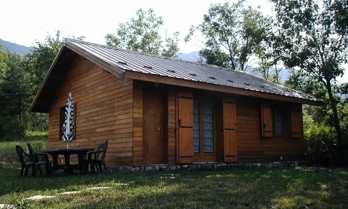 Guillestre Chalet De Esquí | Camping Saint James Les Pins *** - Chalet Grand Confort 6 personas