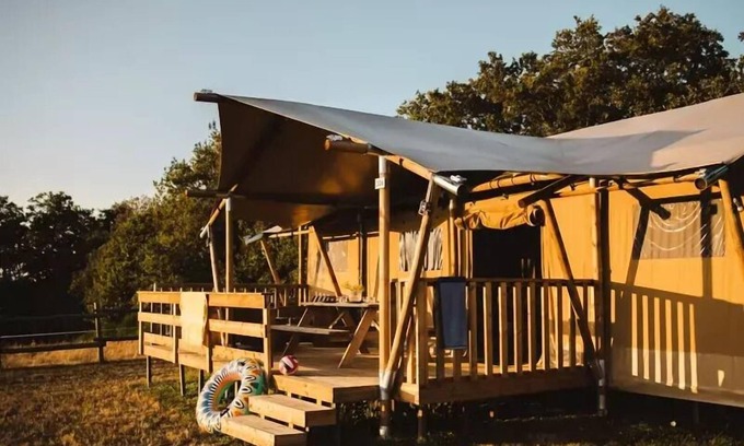 Saint-Julien-des-Landes Casa | Campsite Village de la Guyonnière ***** - Safari Lodge 4 rooms 7 people