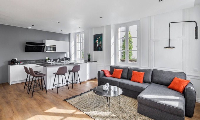 Dinan - Saint-Malo Apartamento | Camus - le 31 bis - Très bel appartement à Rennes
