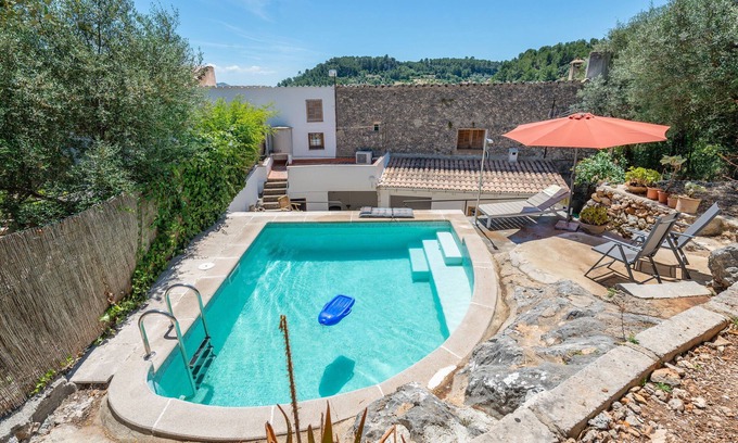 Mancor de la Vall Villa | CAN BESSÓ MANCOR DE LA VALL - Fantástica villa del siglo XIX, con piscina privada en Man