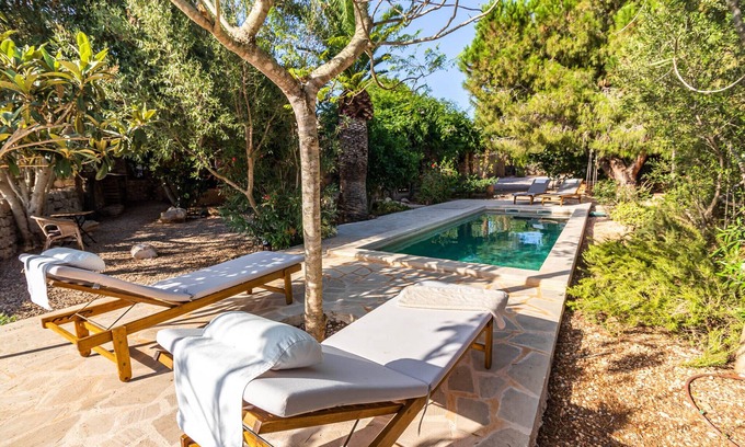 Santanyí Villa | Can Blai Blai finca con jardín, vistas y piscina