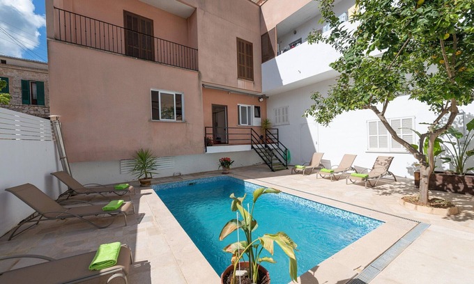 Maria de la Salut Apartamento | Can Joan (maria) - Apartamento Con Piscina Privada