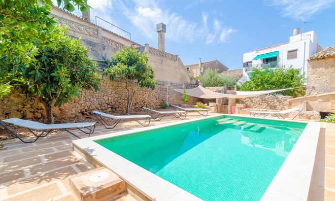 Algaida Villa | CAN ROMAGUERA - Maravillosa casa de pueblo con piscina privada. Wifi gratis