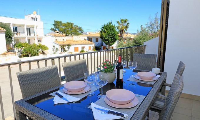 es Bacares Chalet De Esquí | Can XIM Casa para 6 a 190 m del mar en Alcudia