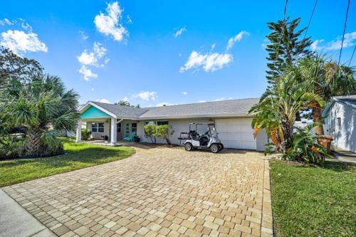Flagler Beach Casa | Canal Front Beach Home, Private Pool
