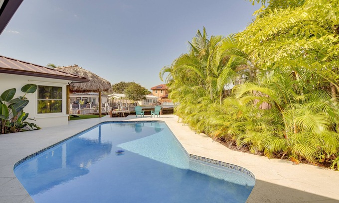 Coral Ridge Isles Casa | Canal-Front Fort Lauderdale Oasis w/ Boat Dock!