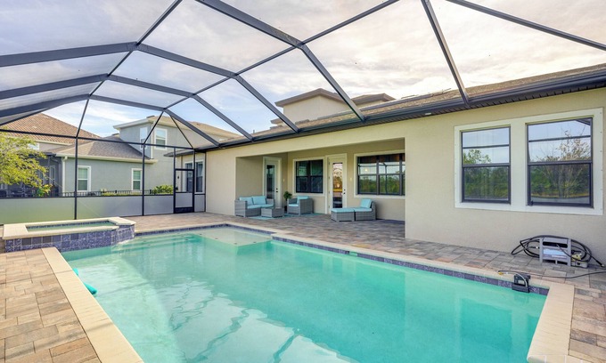 Ruskin Casa | Canal-Front Home w/ Pool & Hot Tub in Apollo Beach