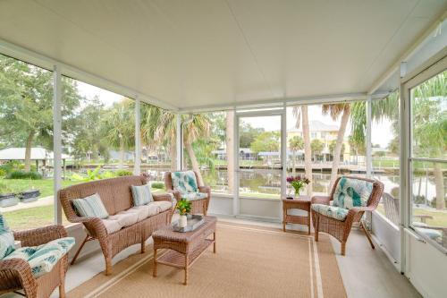Dixie Shores Casa | Canal-Front Relaxation Crystal River Home with Dock