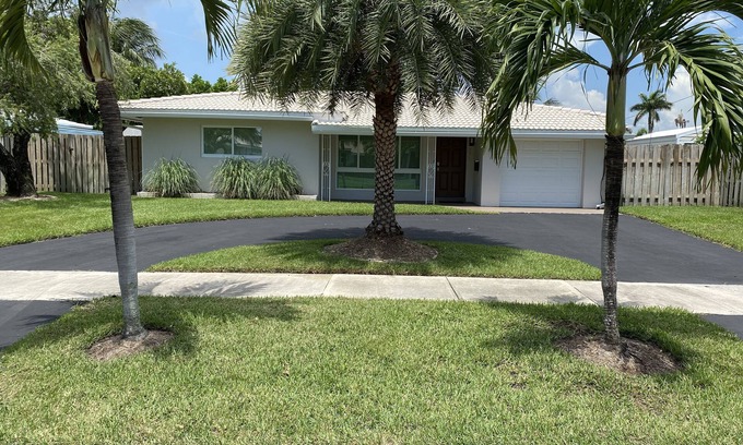 Garden Isles Casa | Canal home with pool and great sunset view!