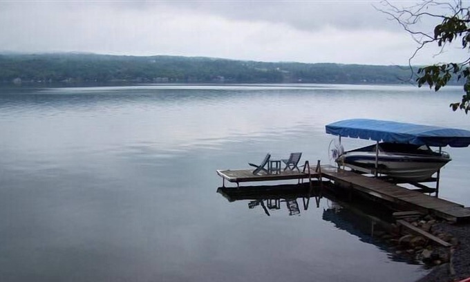 Rushville Cabaña | Canandaigua Lake Cottage en el bosque