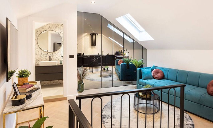 Donji Grad Apartamento | Candy Rose Lux Zagreb Center Apartment