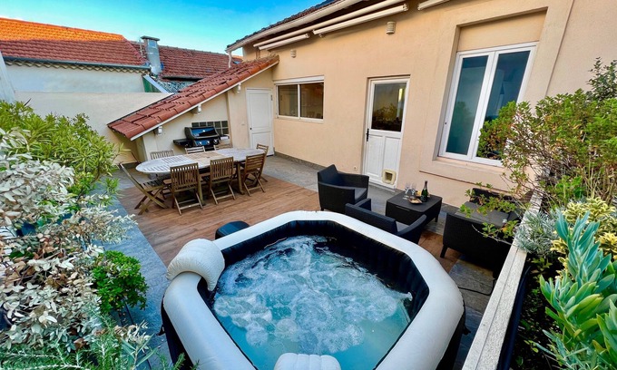 La Bocca Casa | Cannes, 500m from the sea, rare house with Jacuzzi