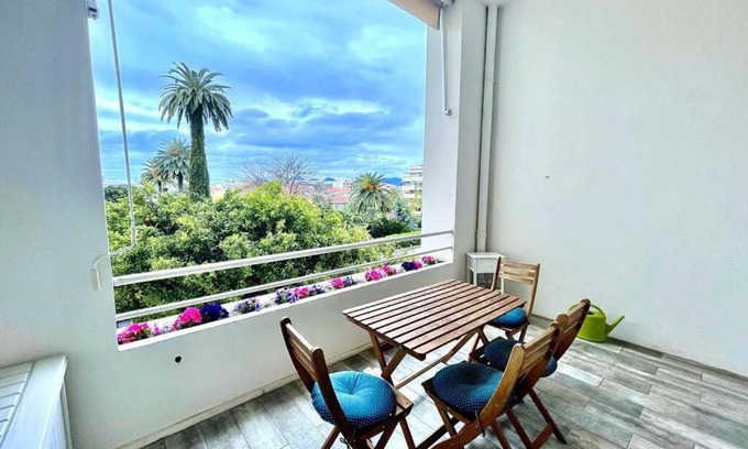 California - Pezou Apartamento | Cannes Le Gallia -2 pièces 40m2, belle terrasse, au calme