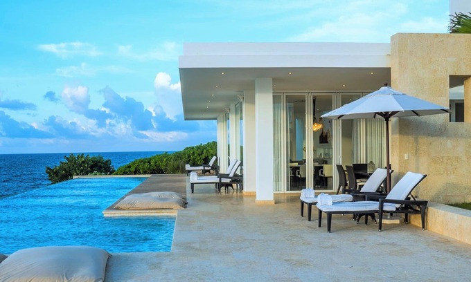 El Limon Villa | IMPRESIONANTE LUJO FRENTE AL MAR PISCINA DE 4 DORMITORIOS VILLA RAPHAEL + DESAYUNO INCLUIDO