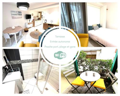 Le Croisic Apartamento | CAP'EOLE, Charmant studio près du Port