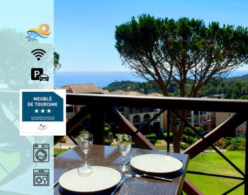 Cap Esterel Apartamento | Cap Esterel Cote d'Azur VUE MER