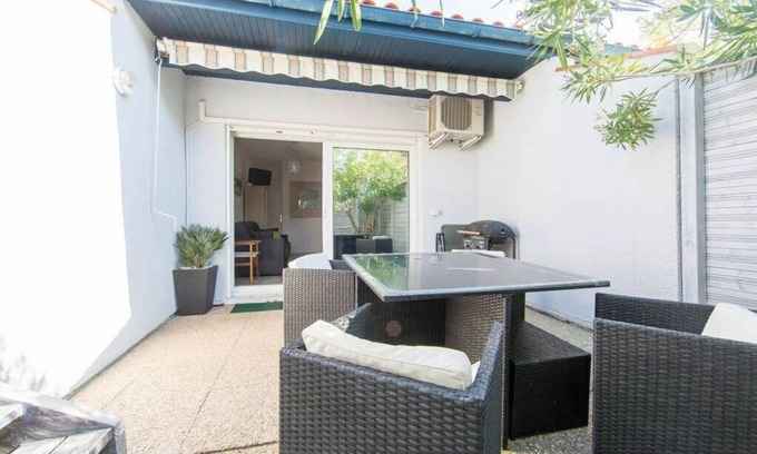 Cap-Ferret Apartamento | CAP-FERRET Center T2 JARDINET SUD a 50m OCEANE BEACH. PROMOCIONES 10% Julio / Agosto