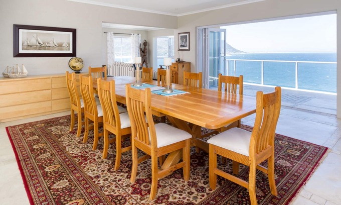 Fish Hoek Villa | Cabo-x-ta-mar con perfectas vistas panorámicas de False Bay