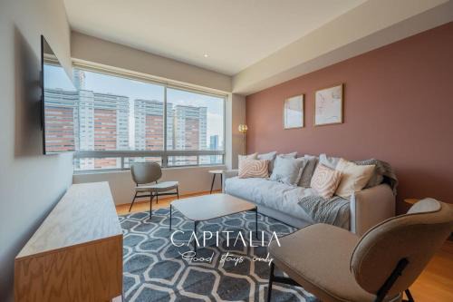 El Yaqui Casa | Capitalia 3BR Condo with Parking gym & Terrace