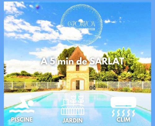 Carsac-Aillac Casa | CAPORIZON-Carsac-Piscine-Gite Périgord Sarlat-Clim