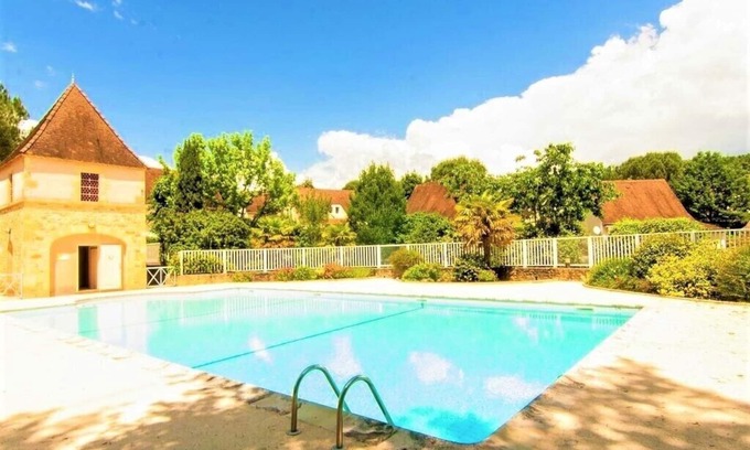 Carsac-Aillac Casa | Caporizon-sarlat Carsac-aillac Maison Bord de Dordogne-piscine-clim-calme