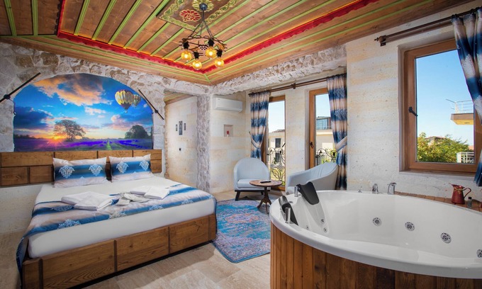 Uchisar Hotel | Cappadocia Fiesta Stone House