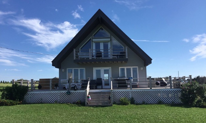Princetown Cabaña | Captain Morgan's Hideaway overlooking Malpeque Harbour and Bay