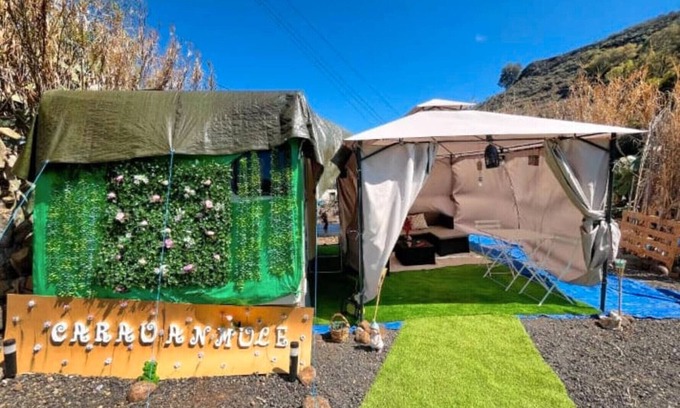 Teror Casa | 'Caranmule' with Mountain View, Shared Terrace and Private Garden
