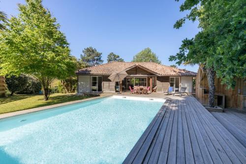 Moliets-et-Maa Casa | Care Villa T4 avec piscine