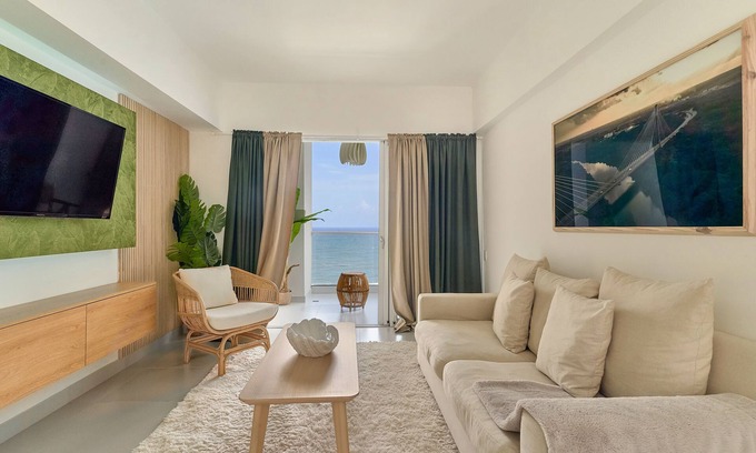 Juan Dolio Apartamento | Caribbean Sunset Break Beachfront Apt.