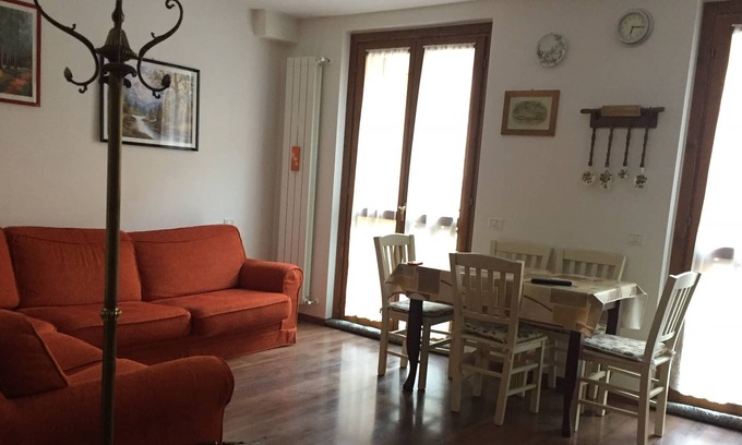 Carona Apartamento | Carona: bonita casa para familias en las pistas de esquí con 6 camas)