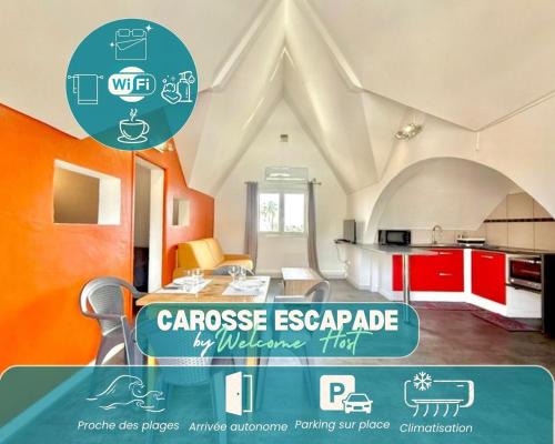 Carosse Apartamento | Carosse Escapade, Appartement calme et bien situé