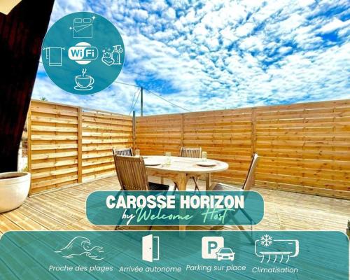 Carosse Apartamento | Carosse Horizon, à 5 min des plages et du centre animé