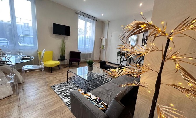 Cernay Apartamento | Carreret chic et cocon proche centre ville