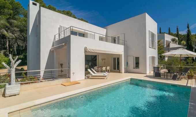 Cala Agulla Villa | Carritx - Villa Con Piscina Privada. Wifi Gratis