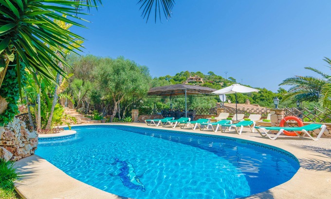 S Horta Villa | CAS CONCO - Casa tradicional mallorquina con piscina privada y hermoso jardín. WiFi Grati