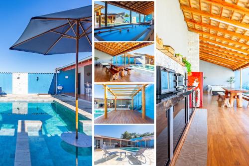 Pirenopolis Casa | Casa 16 pessoas Piscina c/prainha e hidro