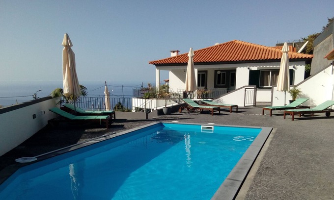 Estreito da Calheta Casa | CASA AGAPANTHE Gran casa confortable y piscina