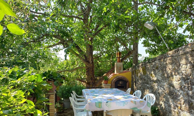 Azcona Cabaña | Casa Albaitar, Alojamiento rural con jardin